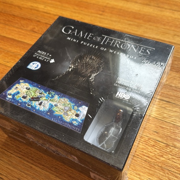 Game Of Thrones Mini Puzzle Of Westeros / New / 2016 / 350 Piece Jigsaw Puzzle - Picture 5 of 6